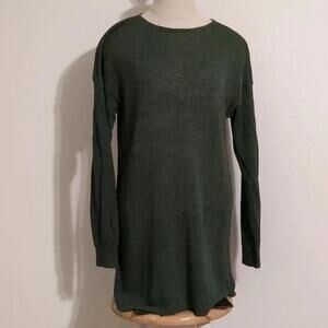 French Rags green‎ rayon knit dress size 4